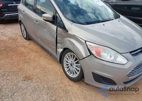 2015 Ford C-Max Hybrid Se from USA, damaged, VIN 1FADP5AU4FL105195